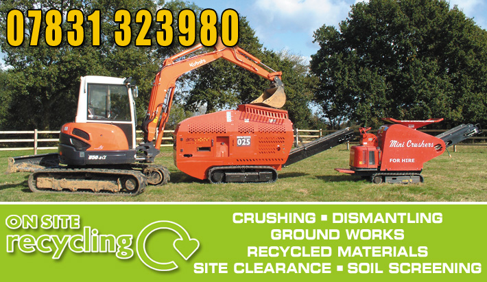 building material recycling Dorset